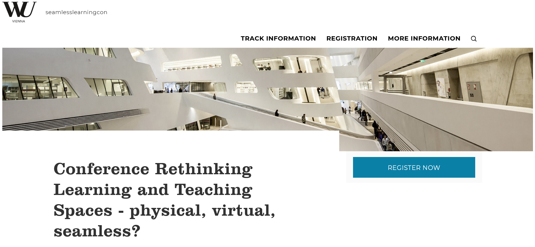 Rethinking Learning and Teaching Spaces - physical, virtual, seamless?