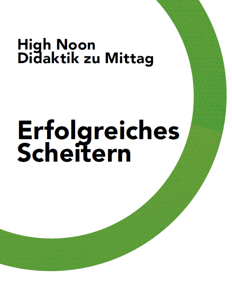 Nur Mut! Dem Misslingen wohnt das Lernen inne