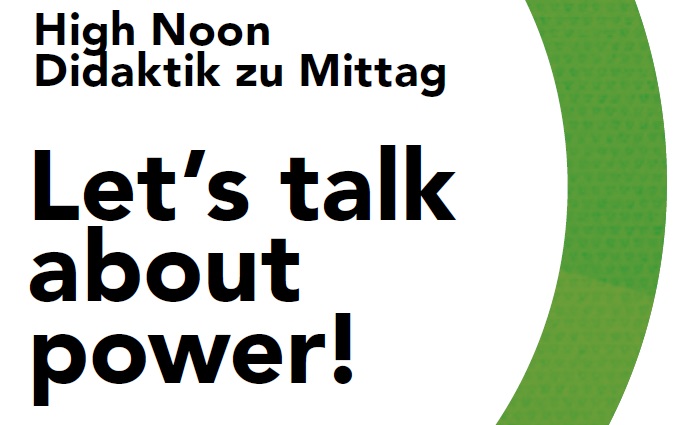 Let’s talk about power! Besprechbarmachen von Machtverhältnissen und Diskriminierung