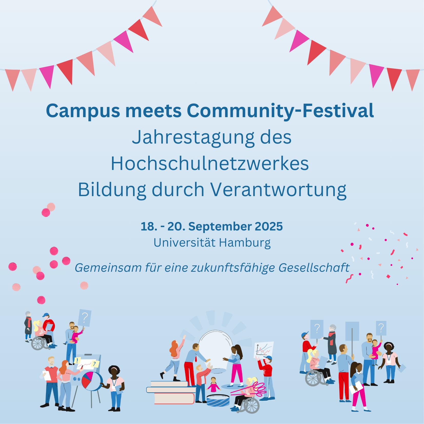 Campus-meets-Community Festival und HBDV-Jahrestagung 2025