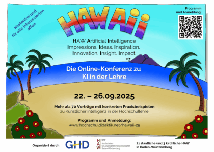 HAWAII - Online-Konferenz zu KI in der Lehre