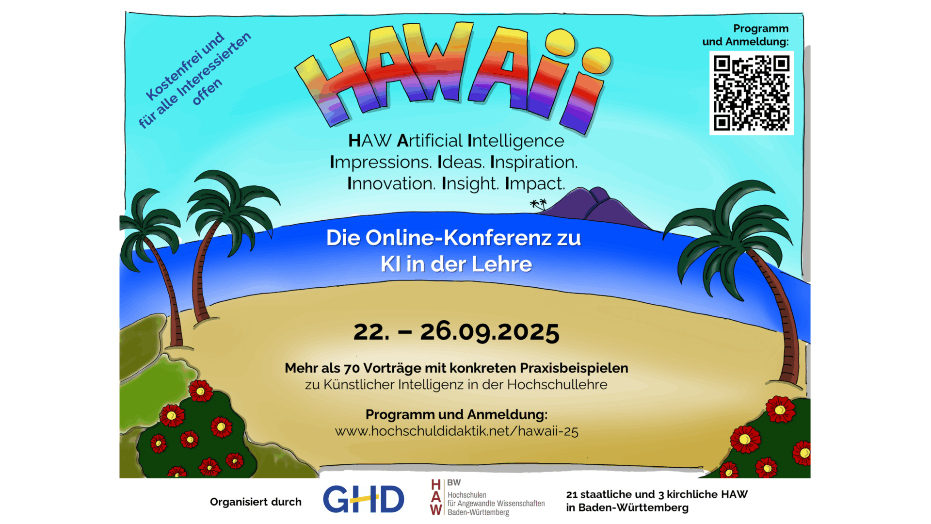 HAWAII - Online-Konferenz zu KI in der Lehre